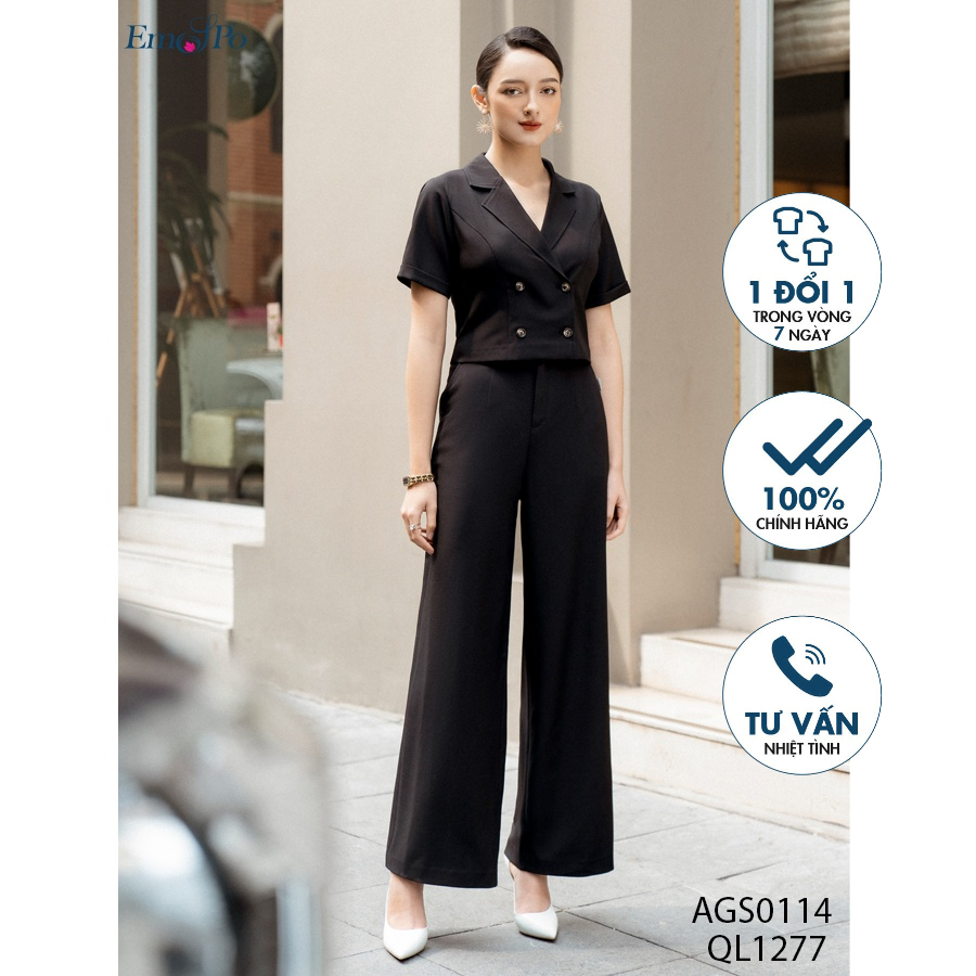 Quần đứng ống rộng Emspo QL1277