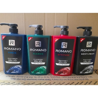 Dầu gội Romano Attitude / Gentleman / Force 650g