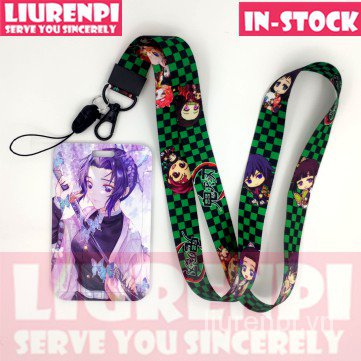 Kimetsu no yaiba Dây Đeo Thẻ Họa Tiết Anime Nezuko Zenitsu  Demon Slayer anime Card Holder With Lanyard Neck Strap Card  Holder nezuko Zenitsu Inosuke Shinobu Christmas present