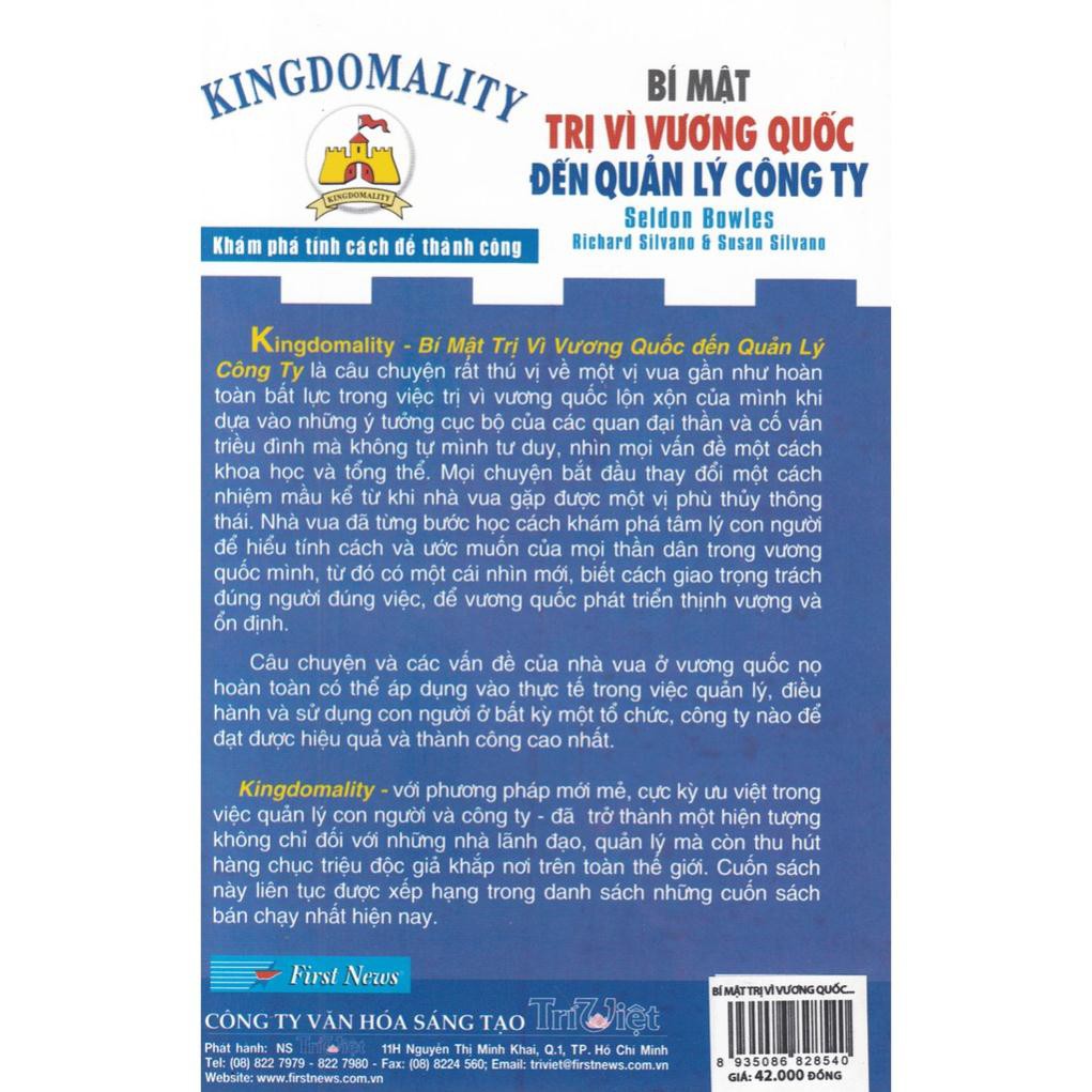 Sách First News - Bí Mật Trị Vì Vương Quốc Đến Quản Lý Công Ty