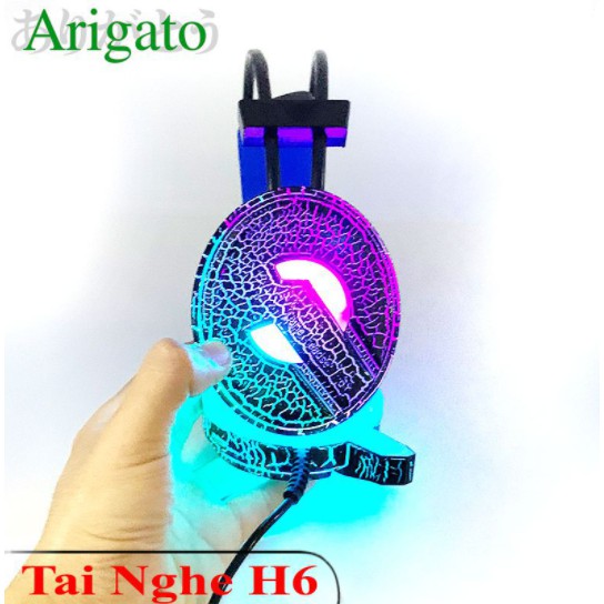 Tai nghe vi tính,tai nghe led đổi màu H6 | BigBuy360 - bigbuy360.vn