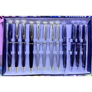 Bút cos vặn mực bi xanh 3 mẫu như hình
