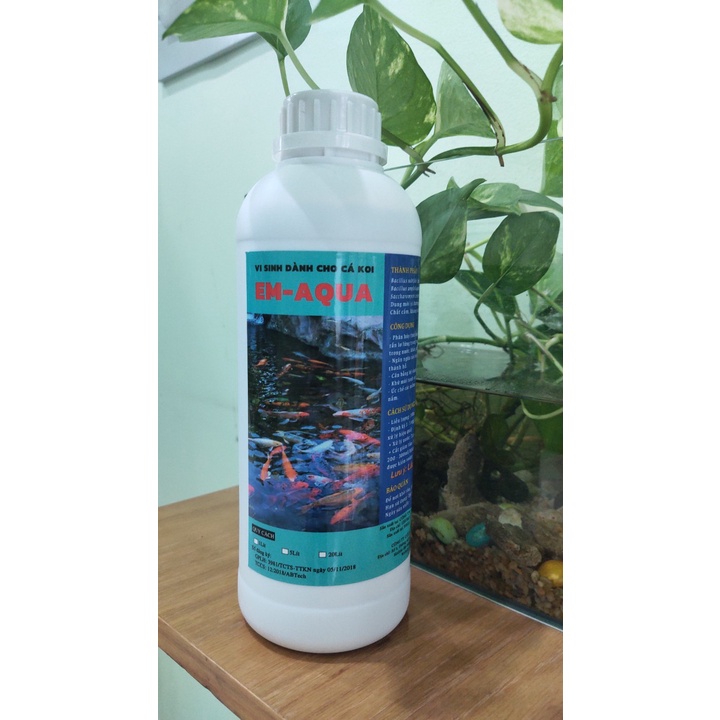 Chế Phẩm Sinh Học Xử Lý Nước Hồ Cá Koi – Em Aqua Cá Koi