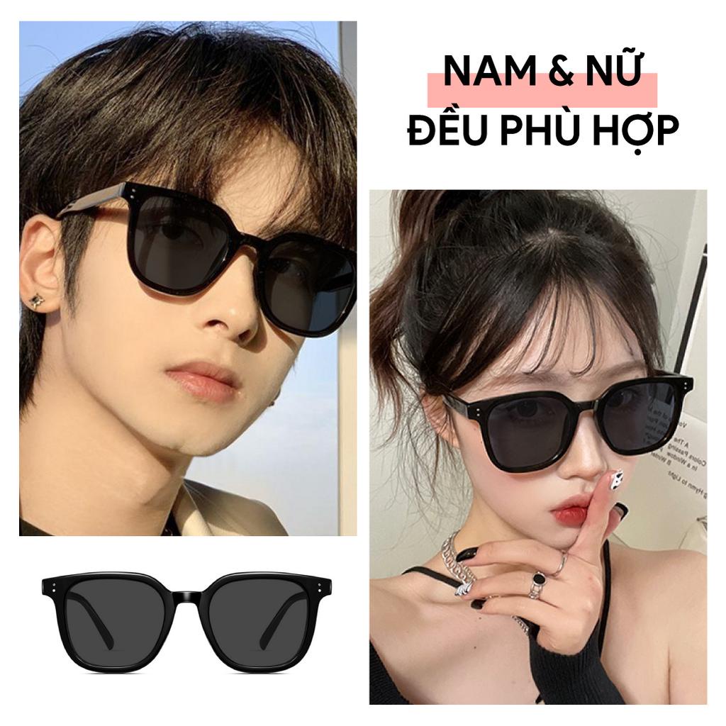 Kính râm nam nữ thiết kế hai chấm mẫu mới 2023 siêu hot kết hợp với nhiều gang màu cá tính - KR42