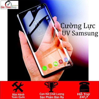 Kính cường lực samsung full keo uv samsung s7e/s8/s8plus/s9/s9plus/note8/notefe/note7/note9/s10/s10 plus