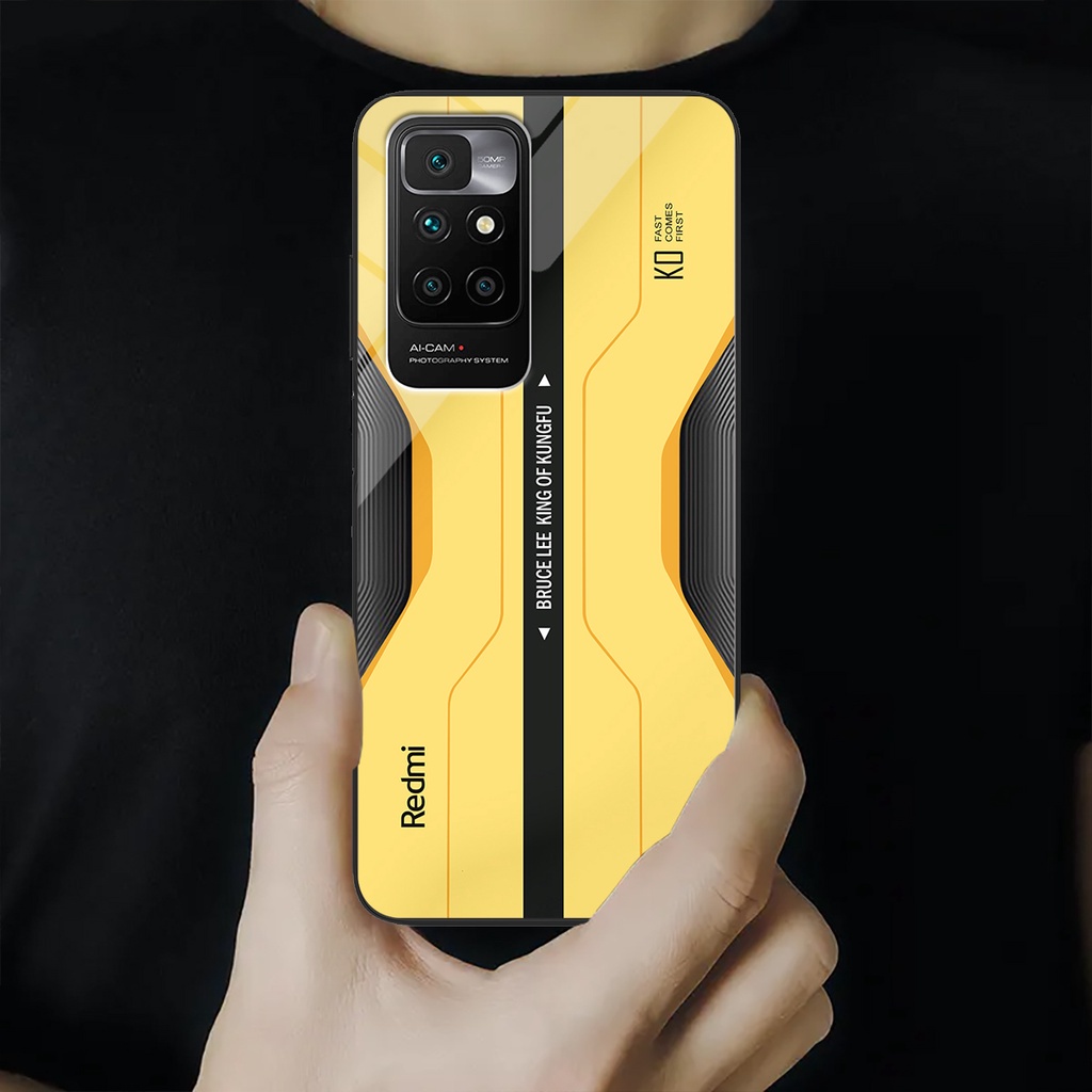Ốp kính Xiaomi redmi 10 / Redmi Note 11 4G  mặt lưng chống bể Edition
