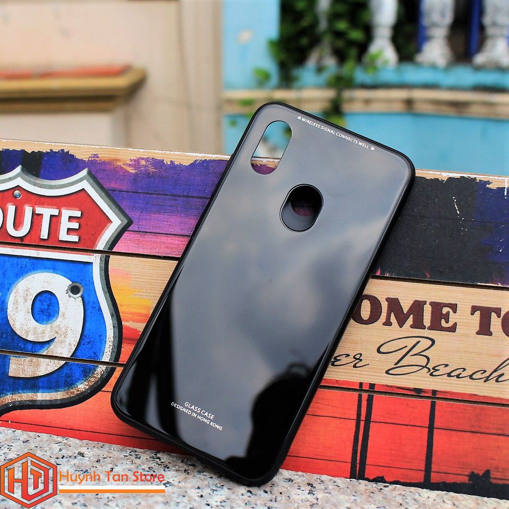 Ốp lưng gương kính Xiaomi Mi8 cao cấp + Tặng kính cường lực dán màn
