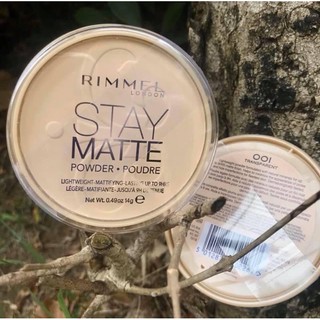 PHẤN PHỦ KIỀM DẦU RIMMEL STAY MATTE POWDER 14G