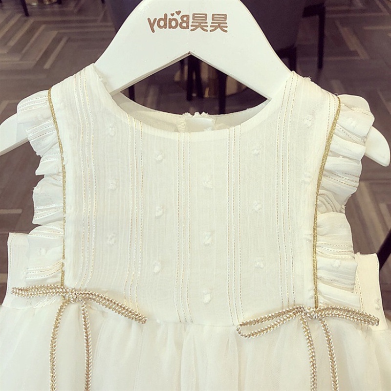 Váy đầm công chúa bé gái hàn quốc cộc tay cho bé gái