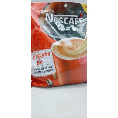 Cà phê rang xay hoà tan Nescafe 3in1 bịch 46 gói*16g