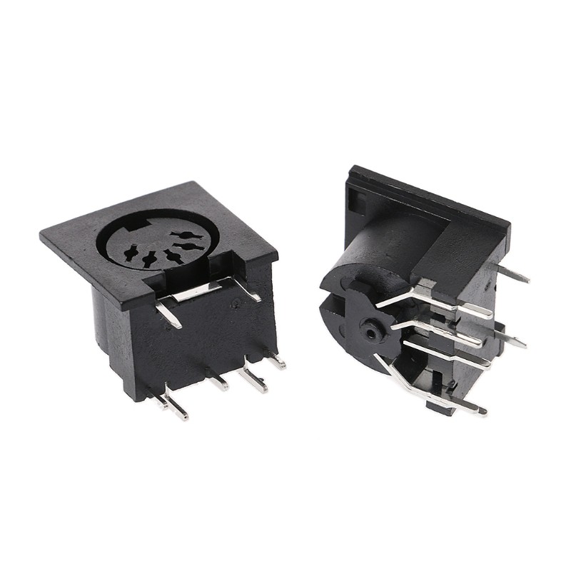 Set 10 Đầu Nối Female Din5 Din 5-pin Jack Ds-5-01 Midi