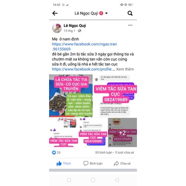 CHỮA TẮC TIA, VIÊM VÚ , TAN CỤC  TRƯỚC SAU ÁP SE