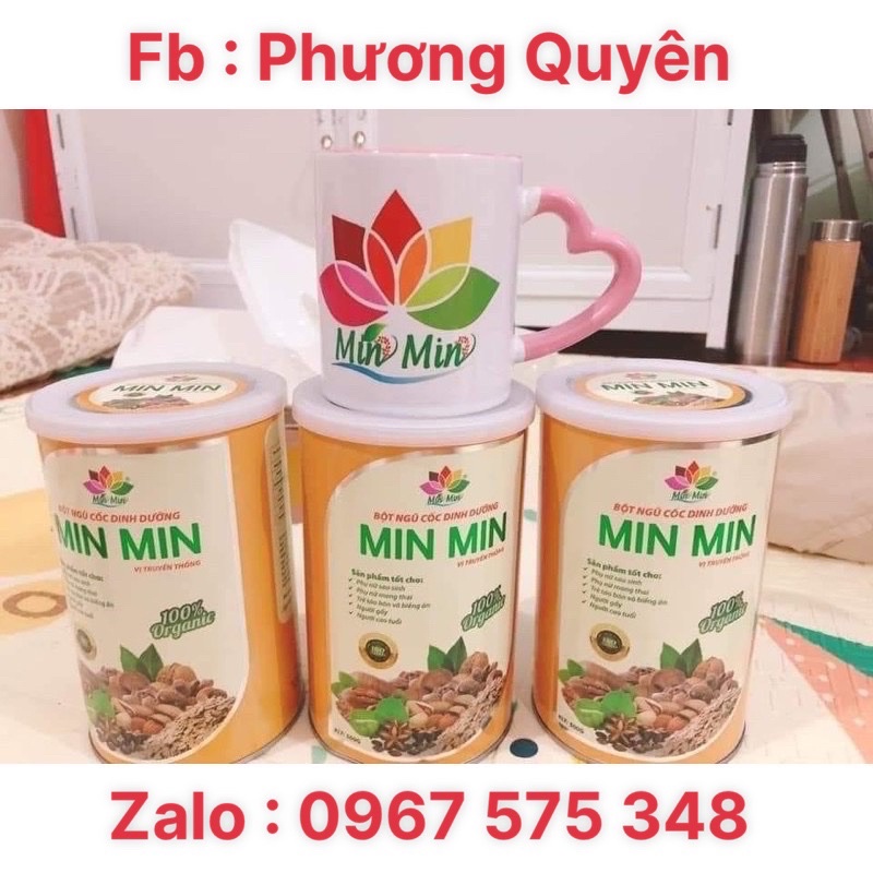Ngũ cốc Min Min 29 vị hạt   ( vip 3 có cốc )