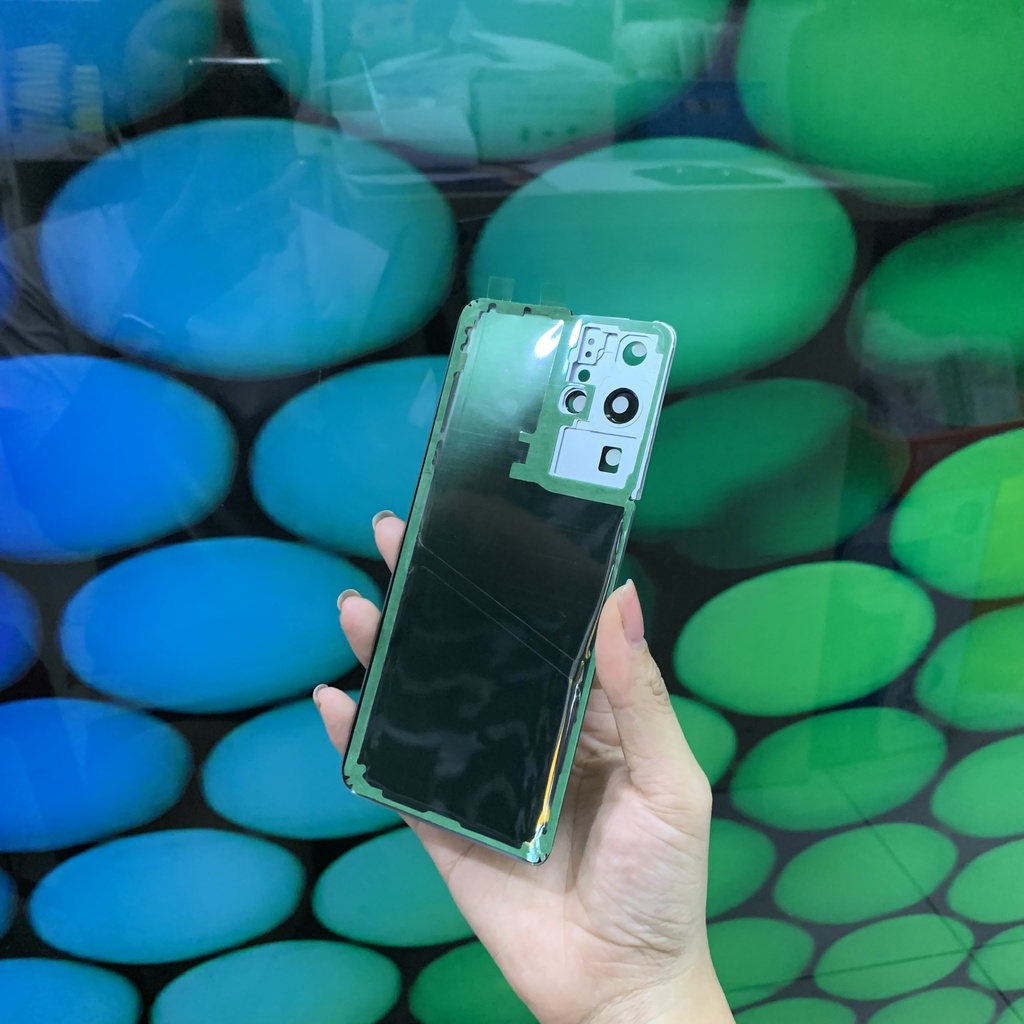 Nắp lưng liền kính camera SAMSUNG S21 Ultra