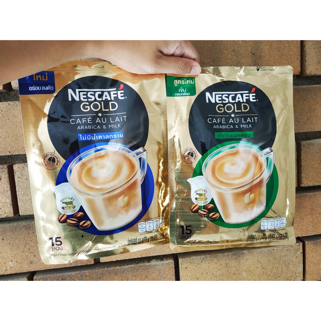 Cà Phê Sữa Hòa Tan Arabica Nescafe Gold Thái Lan