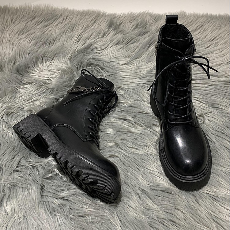 Boost da cao cổ cài xây xích ulzzang