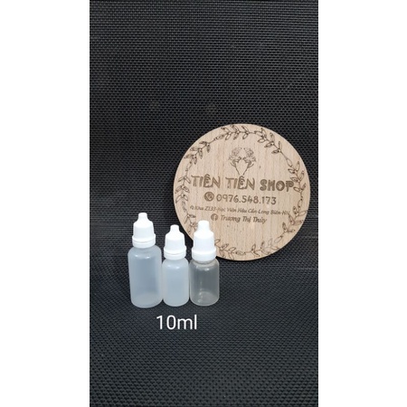 Vỏ chai nhỏ mắt 10ml, 20ml