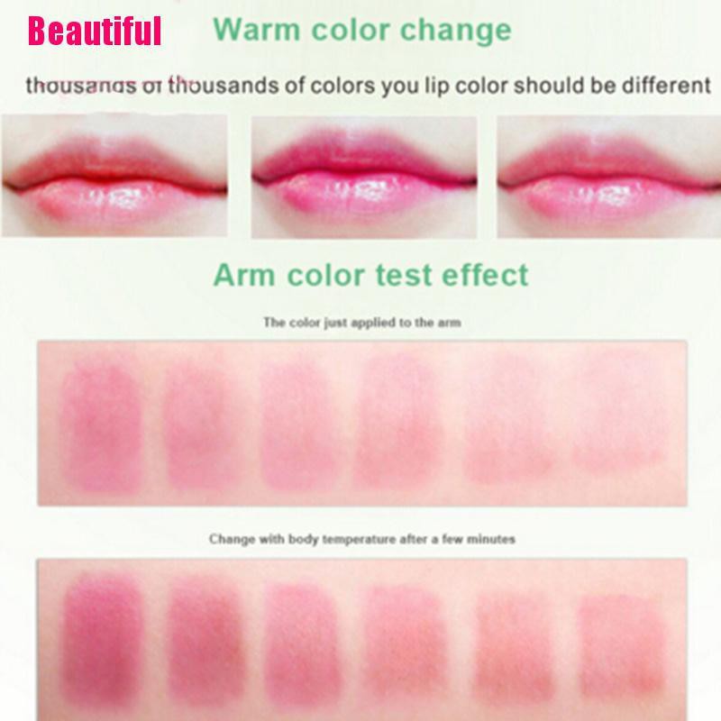 (Hàng Mới Về) Son Môi Lô Hội Tự Nhiên Lâu Trôi Dưỡng Ẩm Đổi Màu Theo Nhiệt Độ Gav3 | BigBuy360 - bigbuy360.vn