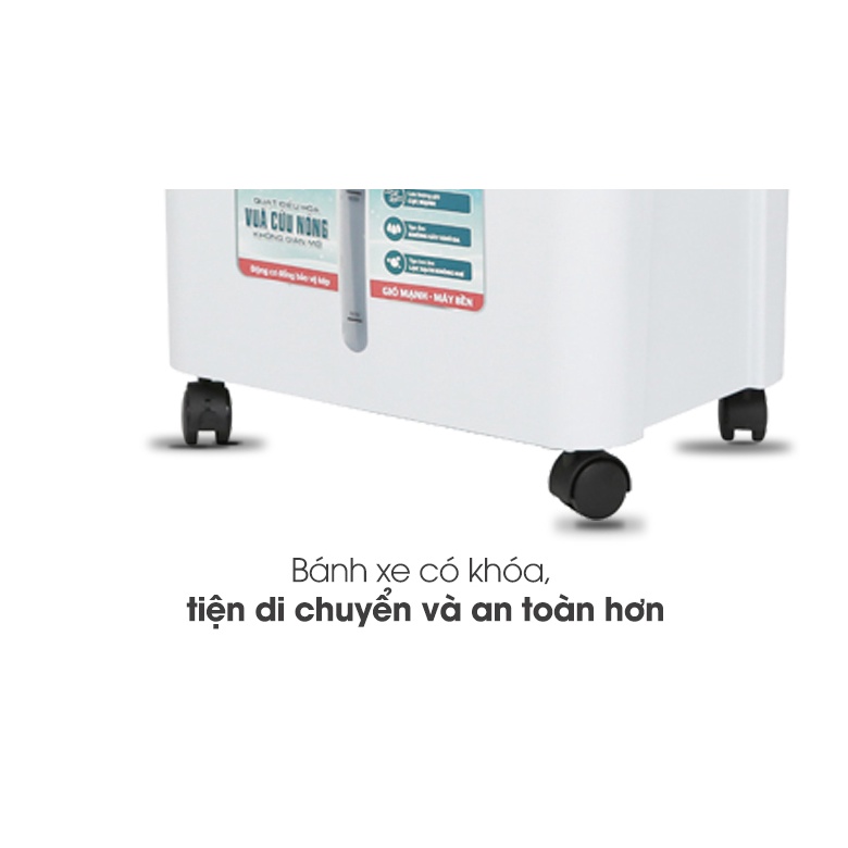 CHÂN BÁNH XE CHO QUẠT ĐIỀU HOÀ HƠI NƯỚC SUNHOUSE SHD7726 SHD7727