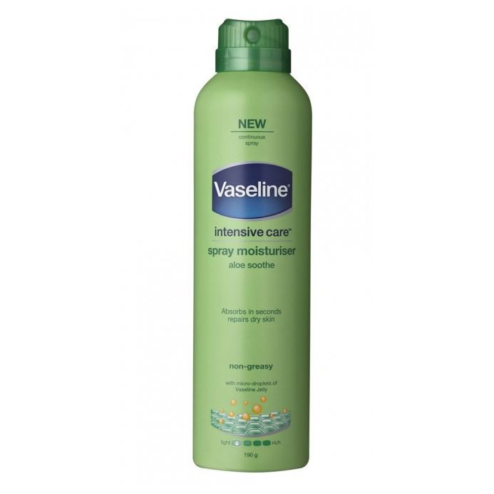 Xịt dưỡng ẩm chuyên sâu Vaseline 190g - Hàng xách tay từ Úc