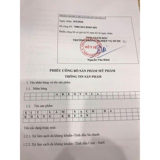 Xịt sát khuẩn nhanh Areovnua