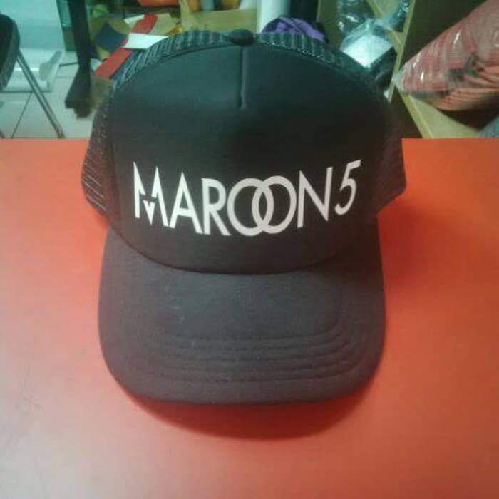 Mũ Xe Tải Er154 Maroon Trucker Hat 5