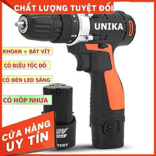 Máy khoan pin – máy khoan pin – máy khoan pin UNIKA 12V MAX