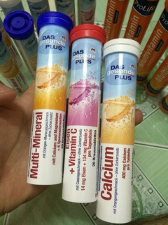 Viên Sủi Đức Das Gesunde Plus 82g