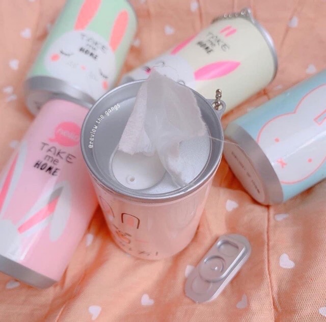 Khăn ướt tẩy trang dạng lon 30 tờ | BigBuy360 - bigbuy360.vn