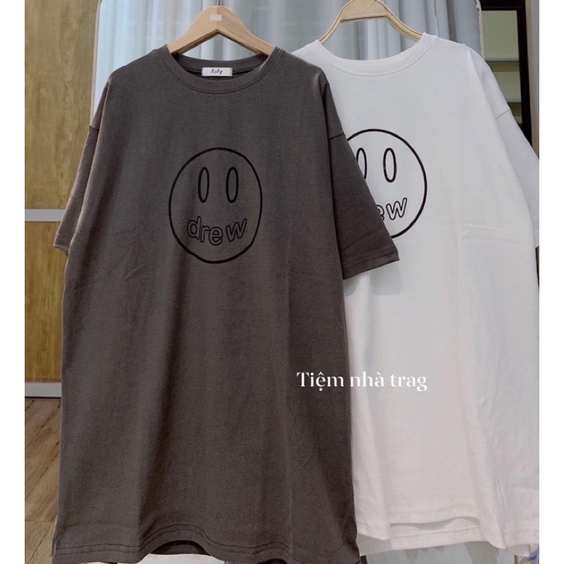 Áo thun Dre.w mặt cười 3158 loại đẹp/ dài tay tăm