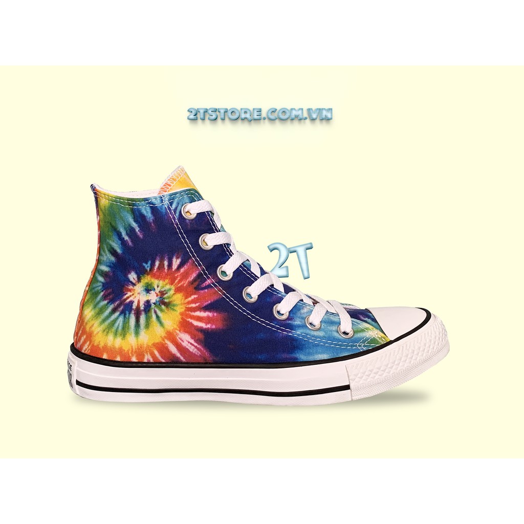 2TStore - Giày Converse Chính Hãng Tie Die Cổ Cao không tem