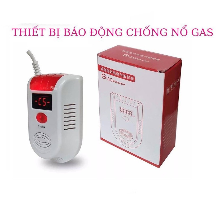 Thiết bị báo động chống rỏ rỉ Gas Decector - hàng xả kho