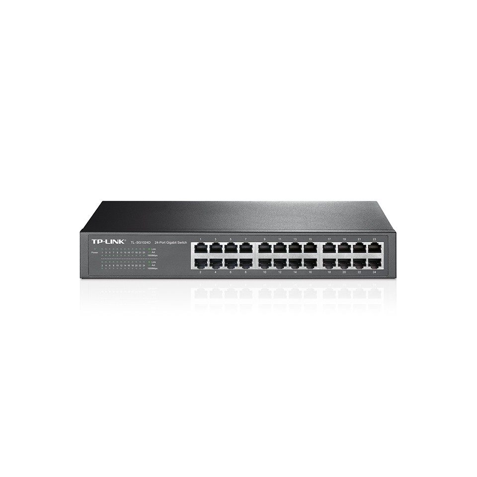 Bộ chia mạng 24 cổng TP-Link TL-SG1024D Đen