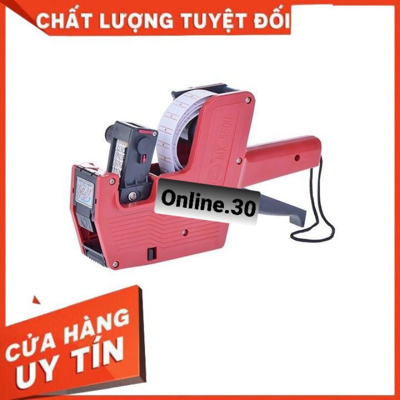 combo 1Súng bắn giá+10 cuộn giấy giá và máy bắn giá MOTEX MX_5500