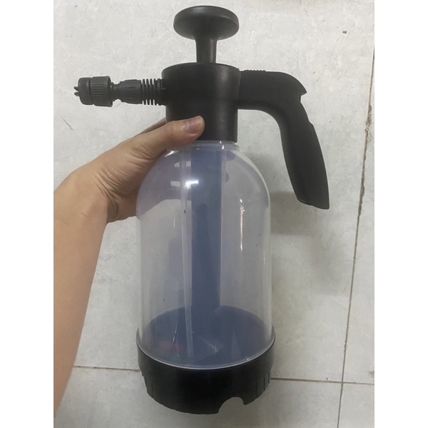 Bình xịt tạo bọt rửa xe và xà bông rửa xe siêu bọt pallas chính hãng 500ml.