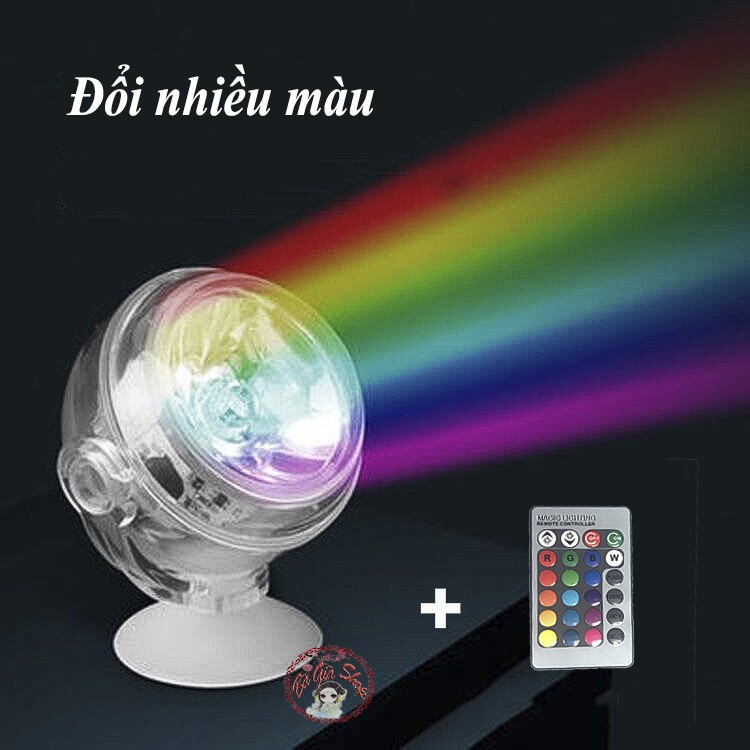 Đèn led dưới nước đổi màu trang trí bể cá có điều khiển