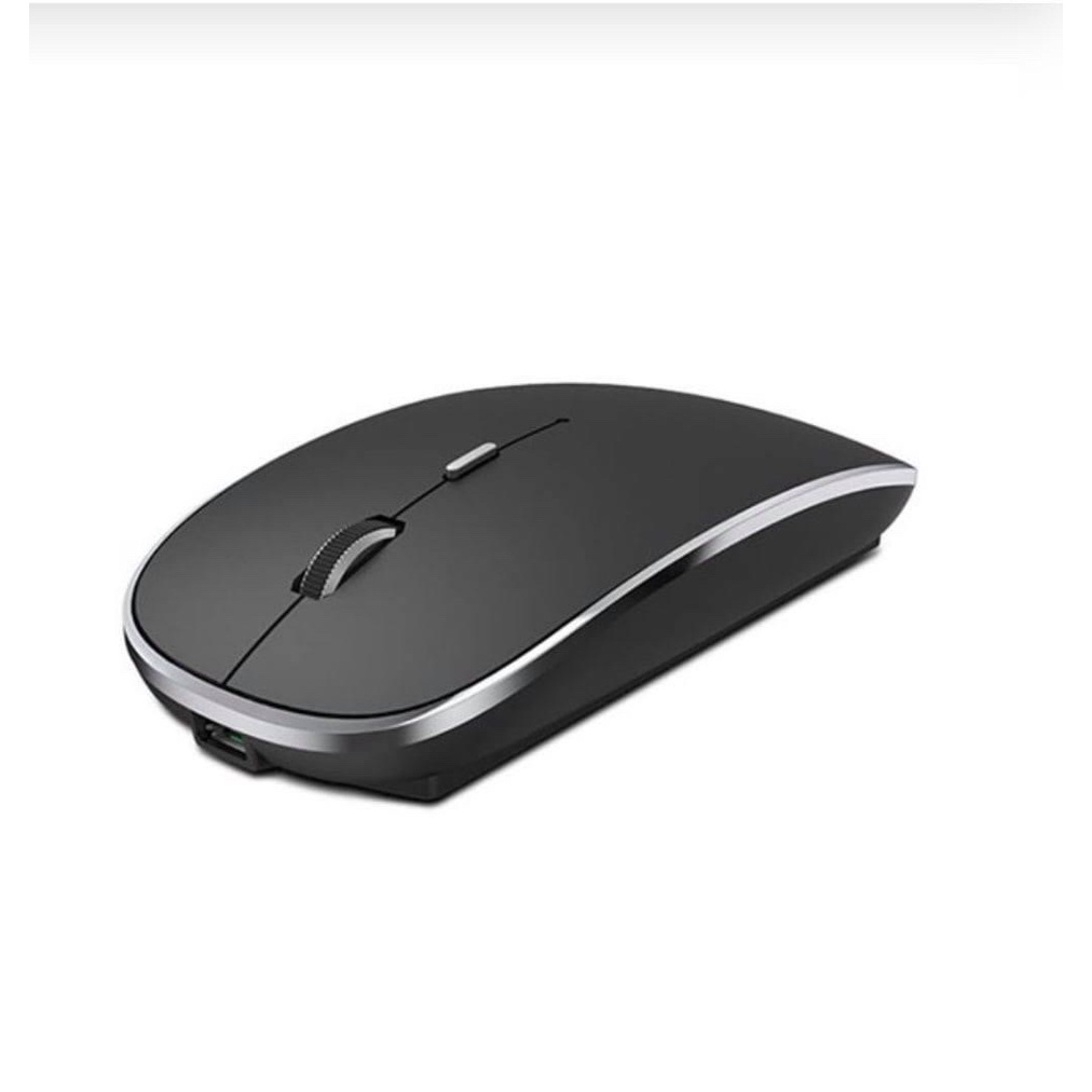 Chuột Bluetooth Wiwu Wimice Dual dành cho Macbook, Máy Tính Bảng, Điện Thoại  - Hàng Chính Hãng - Đen