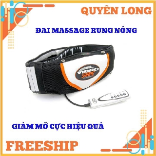 Hàng Chính Hãng - Đai Massage Rung Nóng Giảm Mỡ Bụng Và Toàn Thân Hiệu Quả