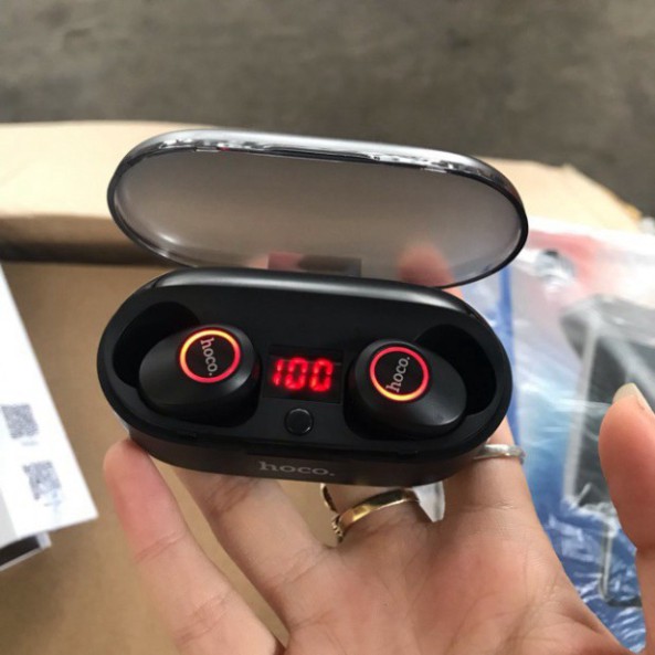 SALE SỐC Tai Nghe Bluetooth True Wireless Hoco ES24 Dock Sạc 800mAh Có Màn Led Báo Lượng Pin SALE SỐC