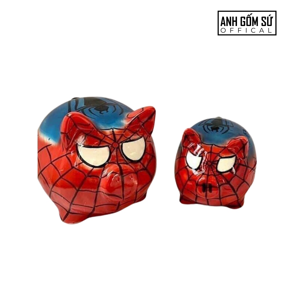 Heo đất tiết kiệm size to cho bé , lợn đất sứ đẹp Bát Tràng , ống heo đựng tiền hoạt hình ngộ nghĩnh độc lạ