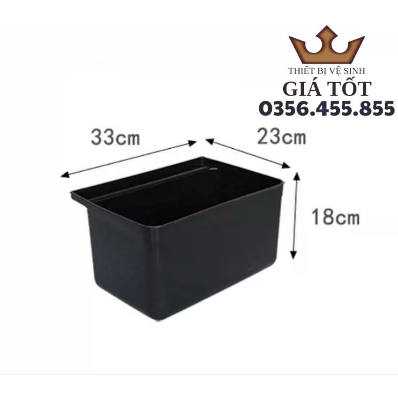 Thau và xô nhựa xe đẩy thu gom chén dĩa trong quán ăn,nhà hàng