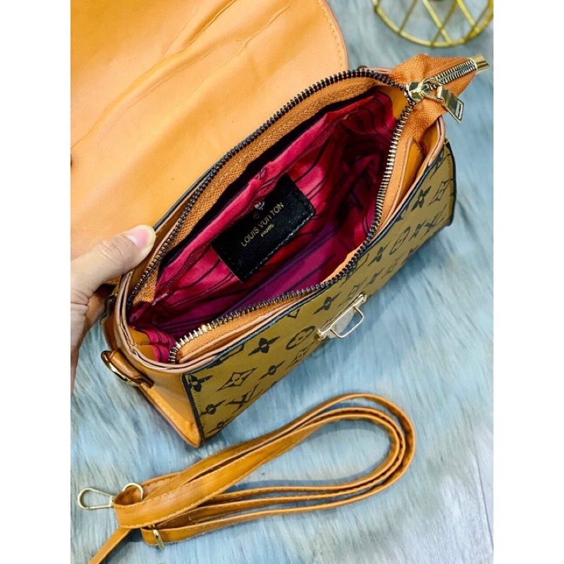 Túi Xách Nữ Quai Sách LV Khoá Xập Da Mềm Cao Cấp Rẻ Đẹp - A&ESHOP 876978