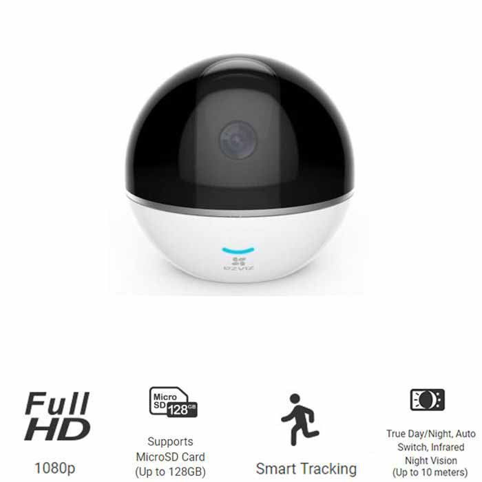 Camera Wifi Ezviz C6TC 1080P tích hợp báo động - BH 2 Năm