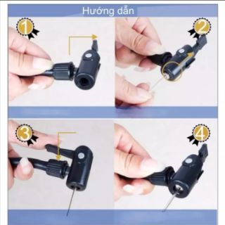 Bơm đạp chân mini 1 Piston dùng cho ô tô JC 702A