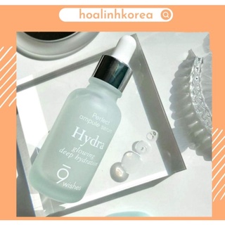 25ml Tinh chất cấp nước sáng da Hydra 9wishes