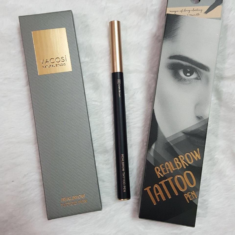 Bút kẻ sợi mày Vacosi Natural Studio Real Brow Tattoo Pen