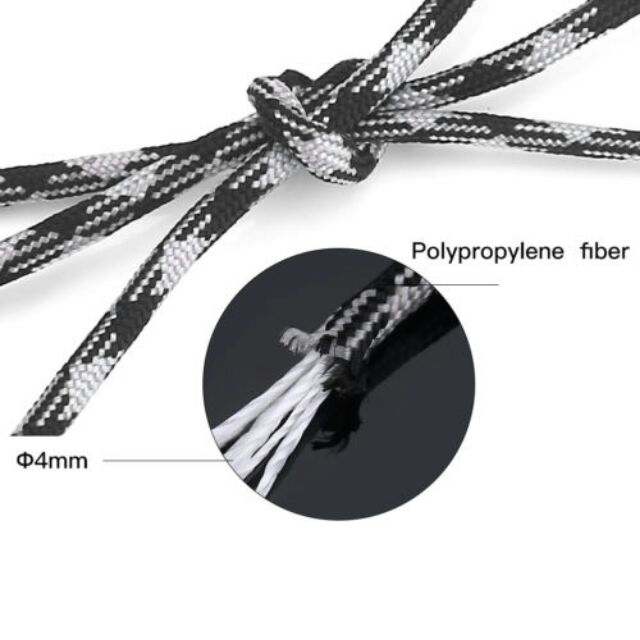 Dây paracord 4mm lõi 7 sợi - Cuộn 5m / 4m