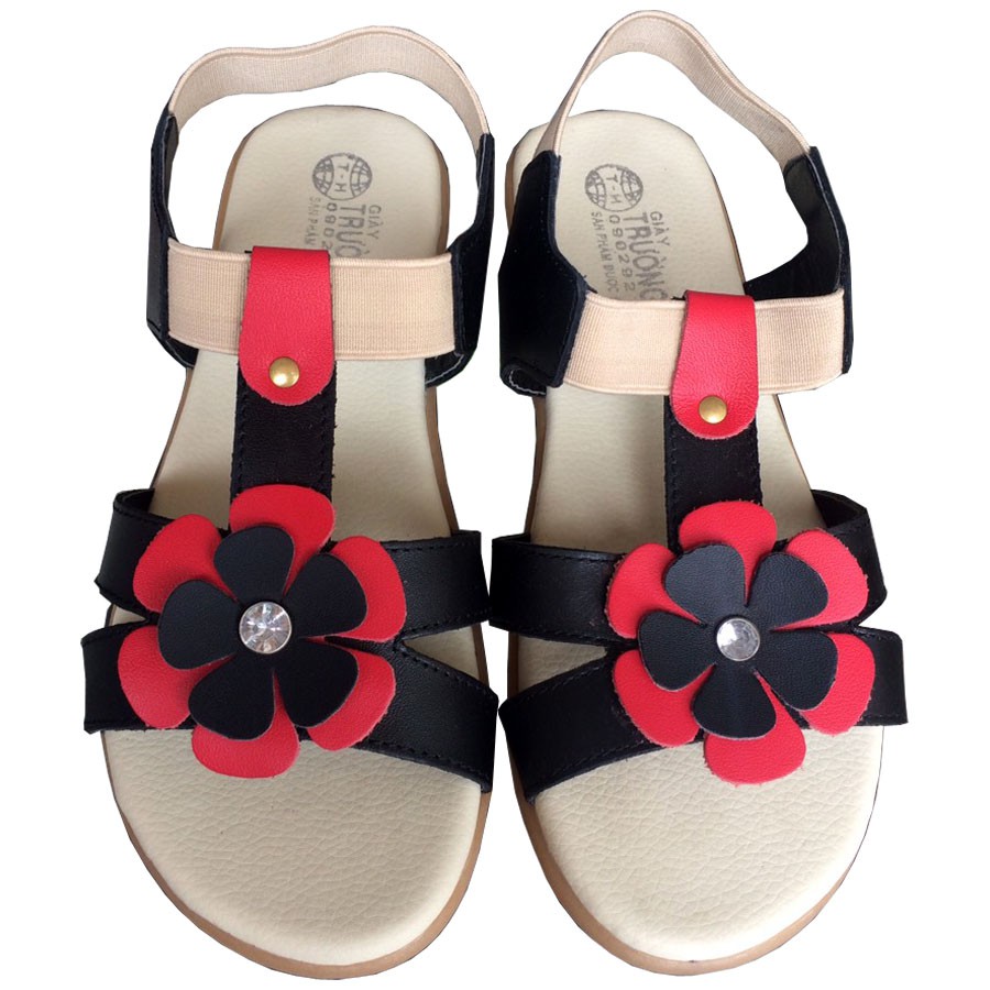 Dép bé gái da cao cấp BG136