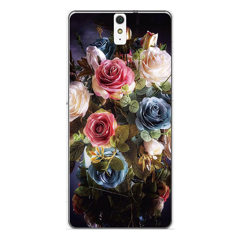 Ốp Lưng Tpu Mềm In Hình Đẹp Mắt Cho Sony Xperia C5 Ultra / Dual E5553 E5506 E5533