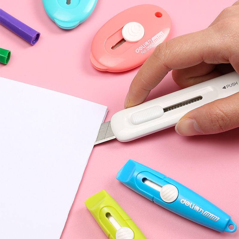 ⭐ iLado ⭐ 【1 PC】 dao rọc giấy dạng chân mèo bút mini cầm tay unbox đồ cắt giấy dụng cụ cắt giấy đồ dùng học tập dụng cụ học tập dụng cụ học tập dễ thương